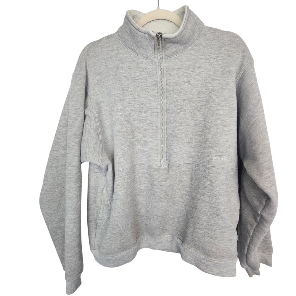Vintage Patagonia Womens Half Zip Pullover Sweater M Gorpcore Faux Sherpa Lined